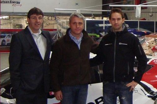 Jochen Habets in zee met Boutsen in de Eurocup Mégane Trophy